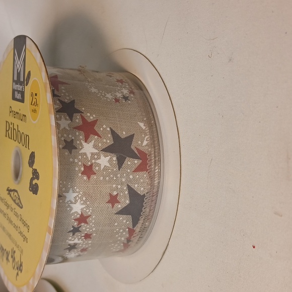 Red, White, & Blue Stars Ribbon - Picture 8 of 8